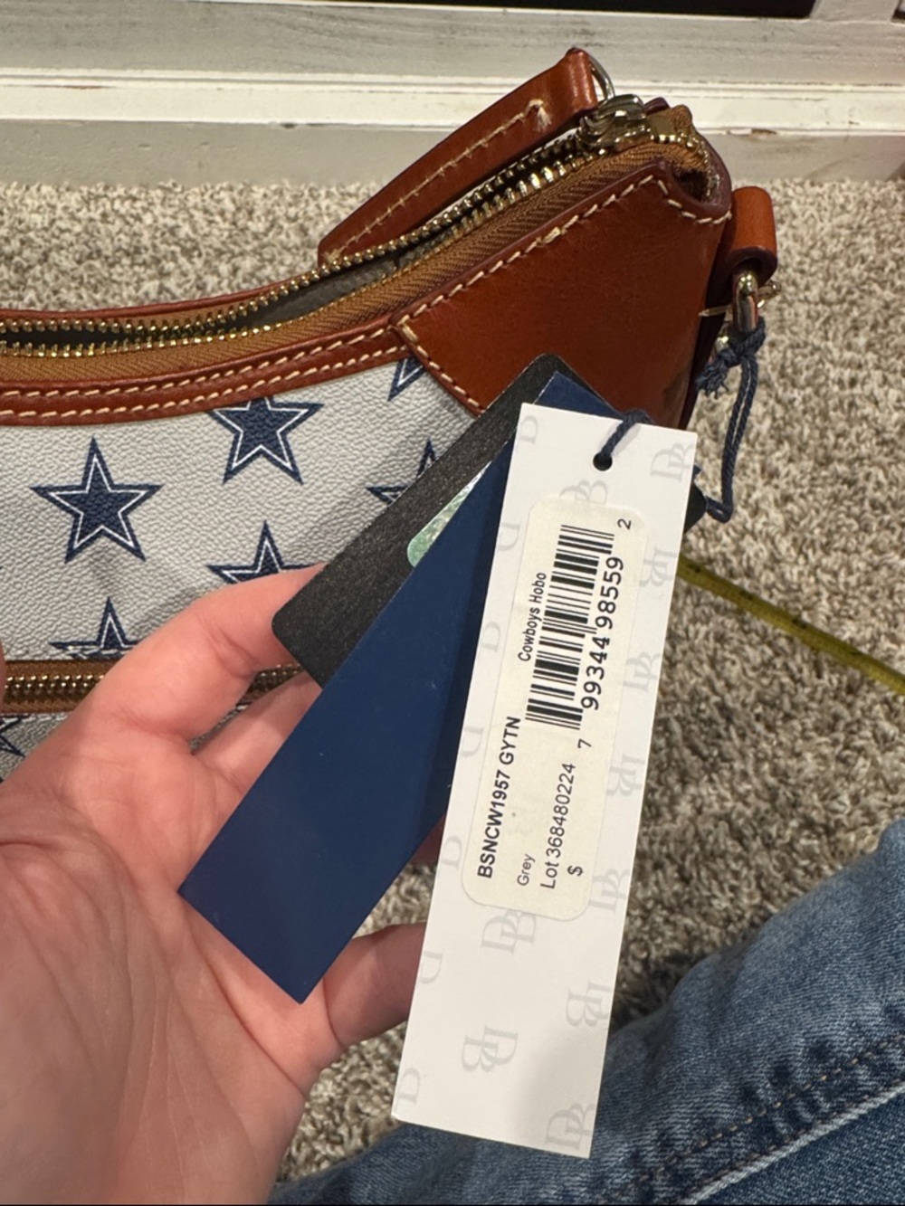 Dooney & Bourke: Dallas Cowboys Shoulder Bag - Picture 4 of 8